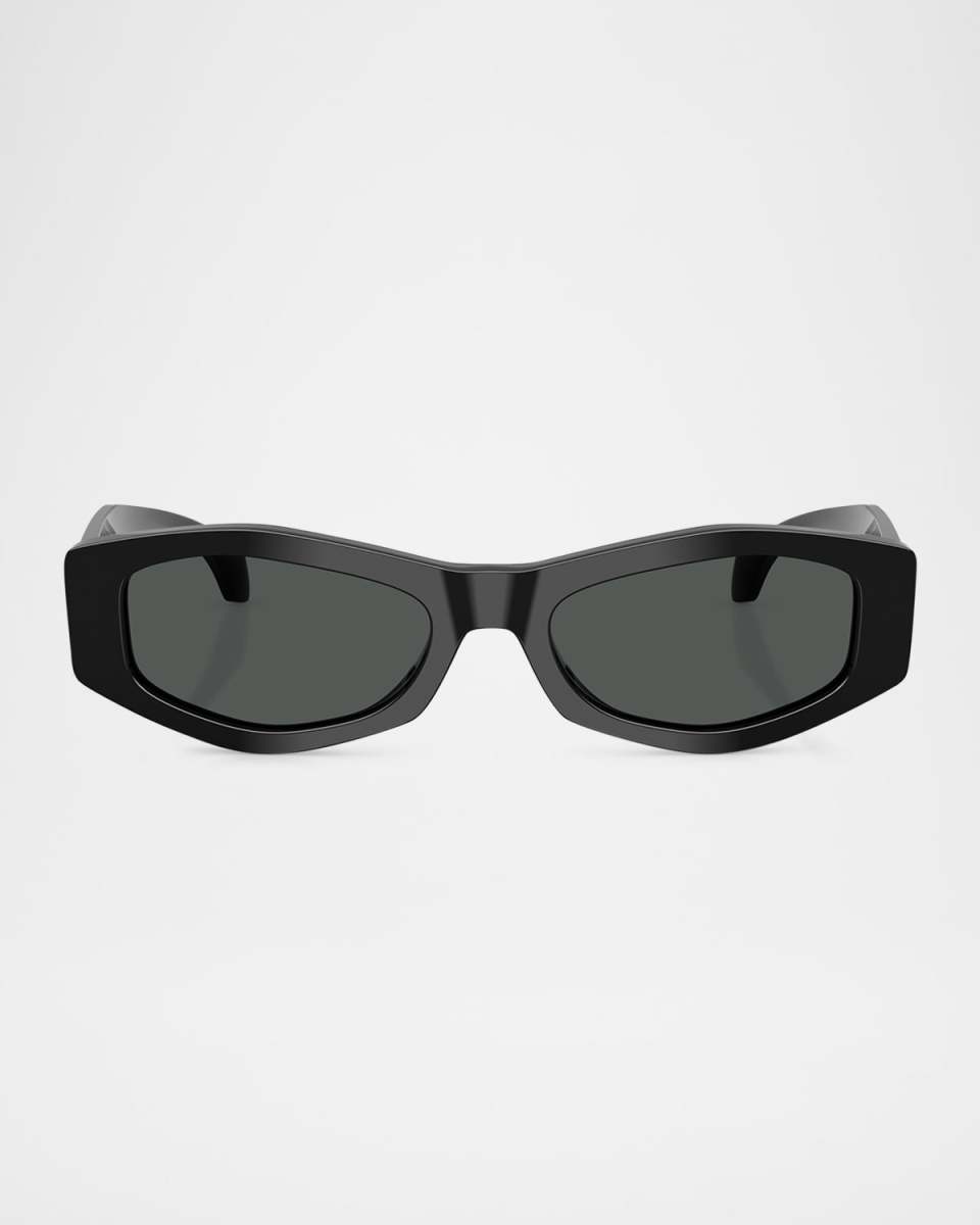 VE4487 Oval Logo-Print Sunglasses